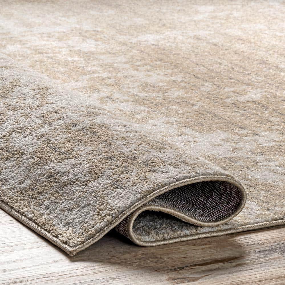 Nuloom Deedra Abstract 5x8 Indoor Area Rug for Living Room Bedroom Dining Room Kitchen, Beige/Ivory