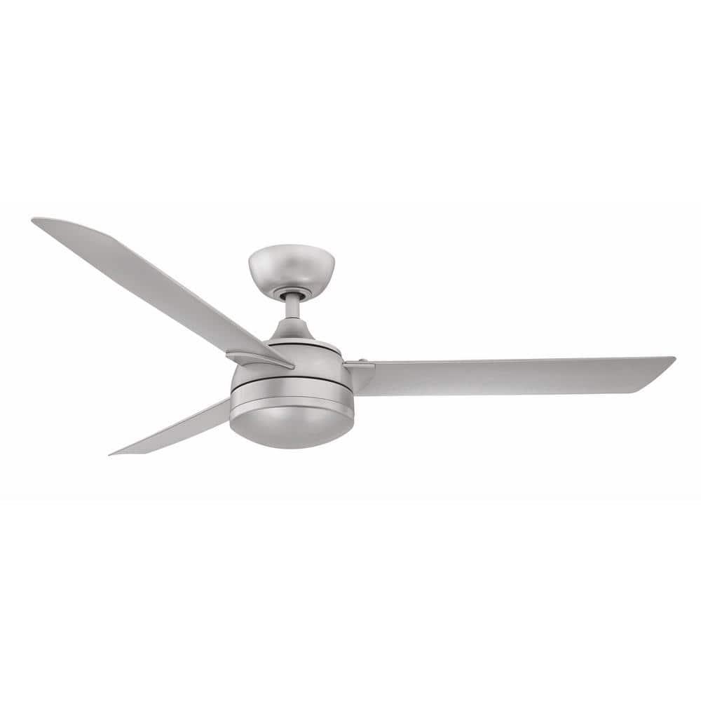 Alya Indoor / Outdoor Ceiling Fan + Light - Silver