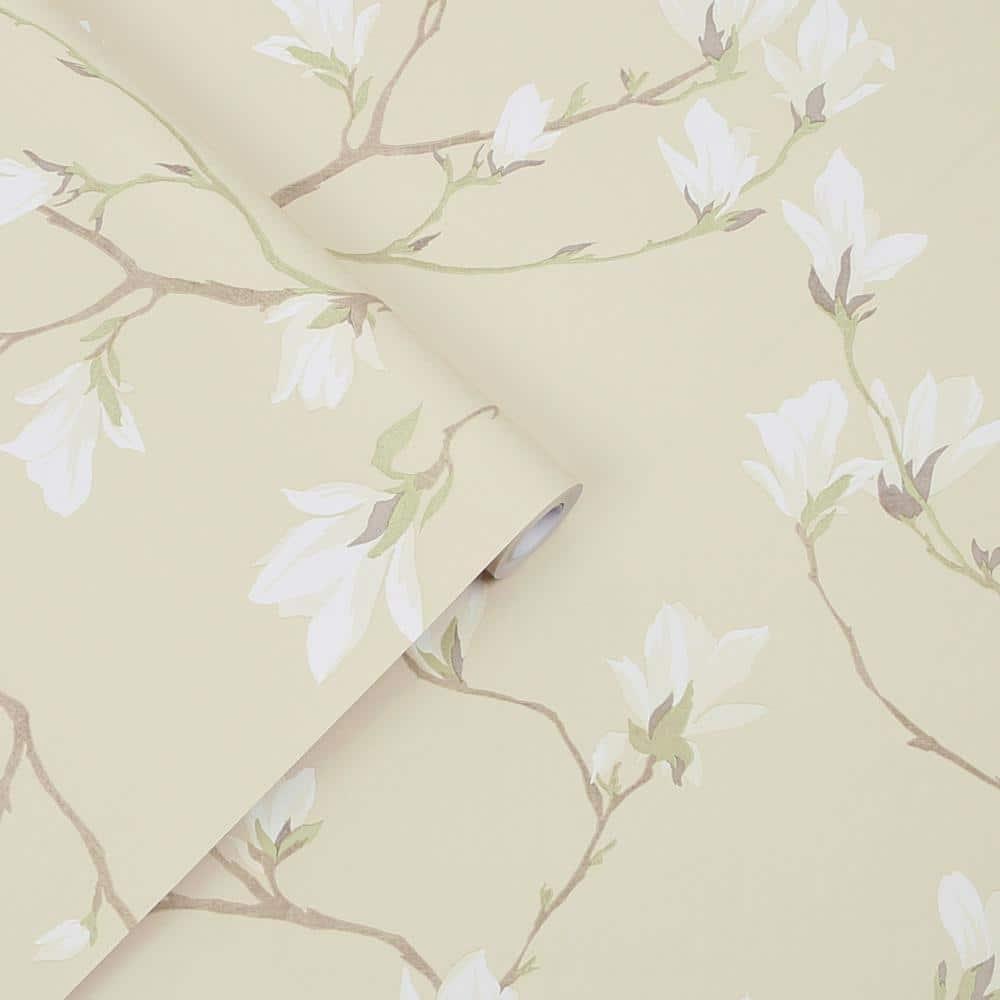 Laura Ashley Magnolia Grove Wallpaper Roll