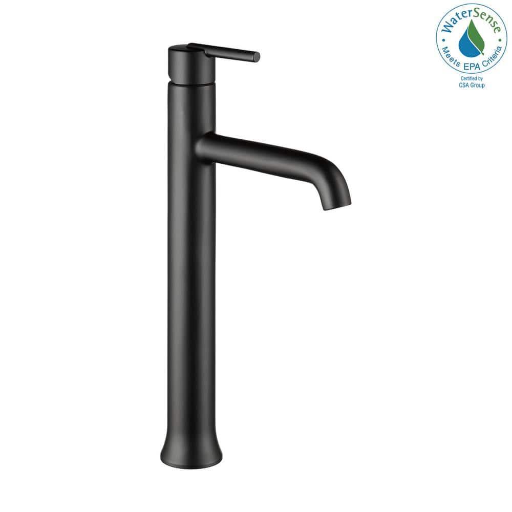 Trinsic Single Hole Vessel Bathroom Faucet, Single Handle Vessel Bathroom Sink Faucet