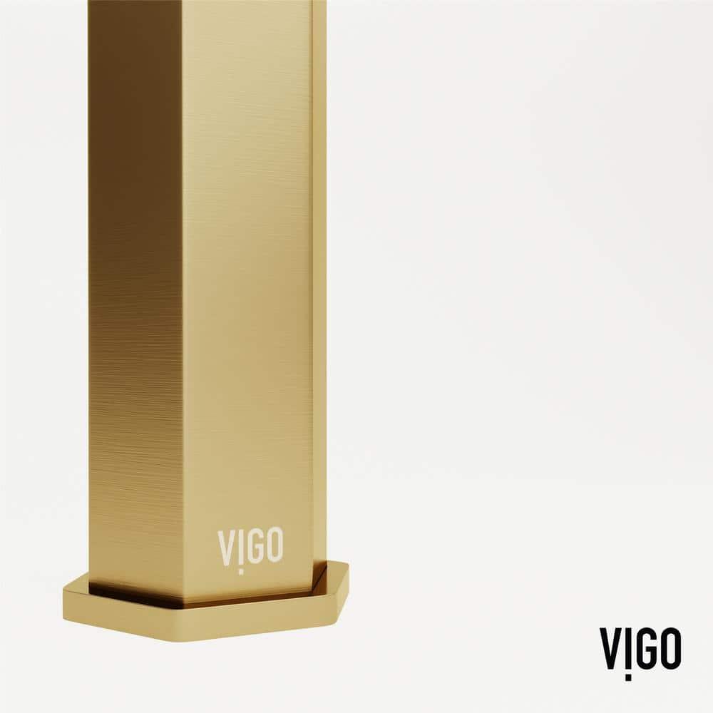 Nova 8" H Single Handle Single Hole Bathroom Faucet