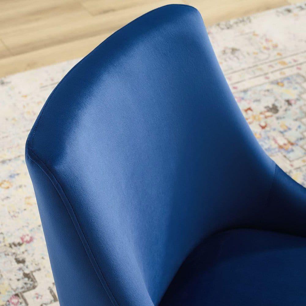 Discern Performance Velvet Dining Chair with Brushed Gold Legs - Modway