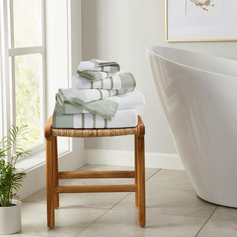 FreshFolds Cotton Blend Decorative 6-Piece Towel Set