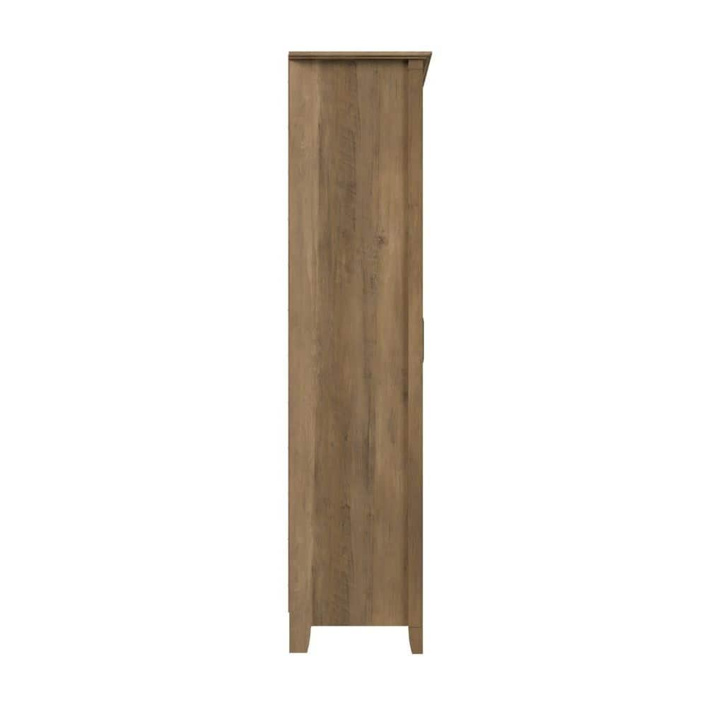 Key West Tall Storage Cabinet with Doors in Reclaimed Pine - Engineered Wood