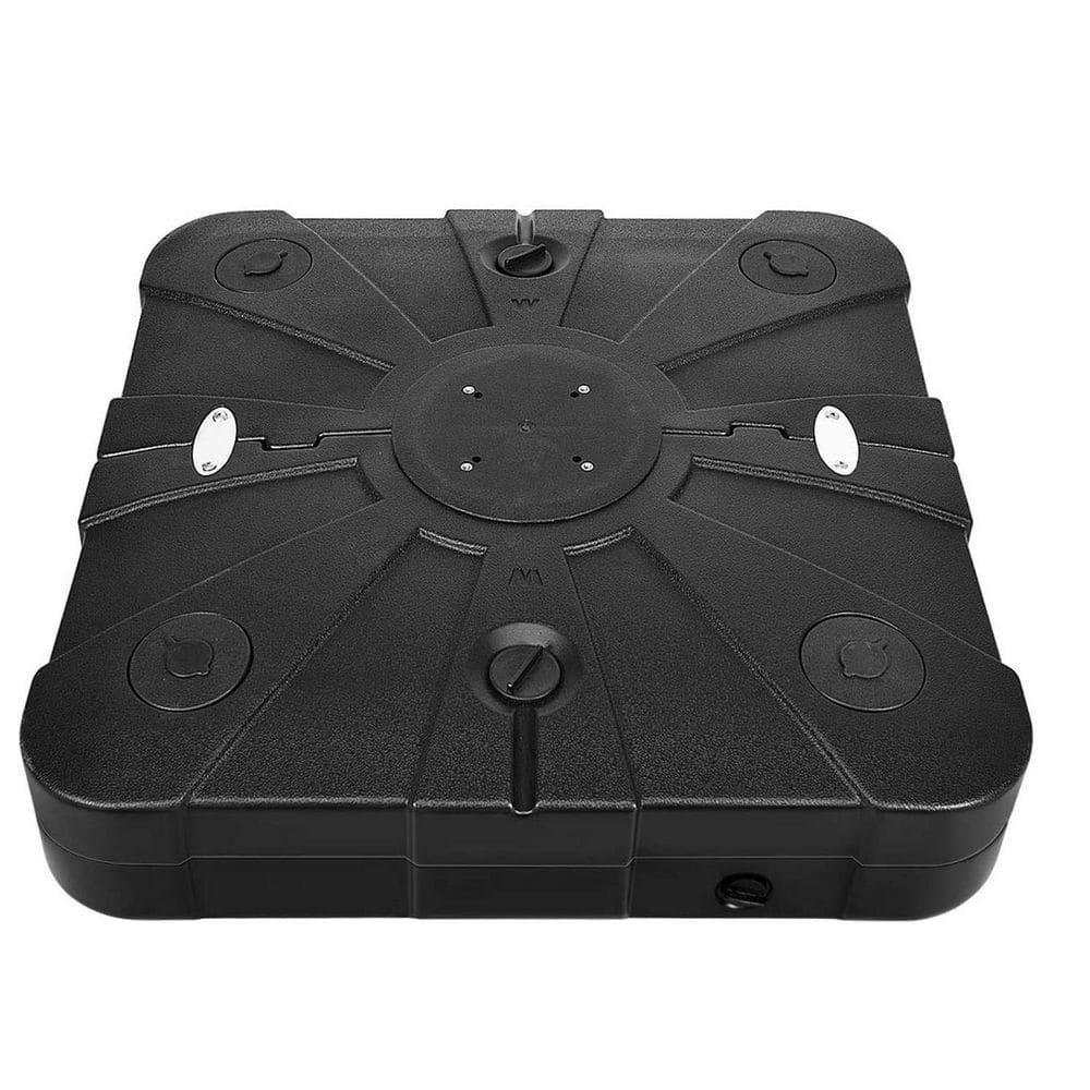 Spaco Umbrella Base, 260 lbs Offset Patio Umbrella Base with Wheels Sand Water Filled for Outdoor Patio Market Table Umbrella