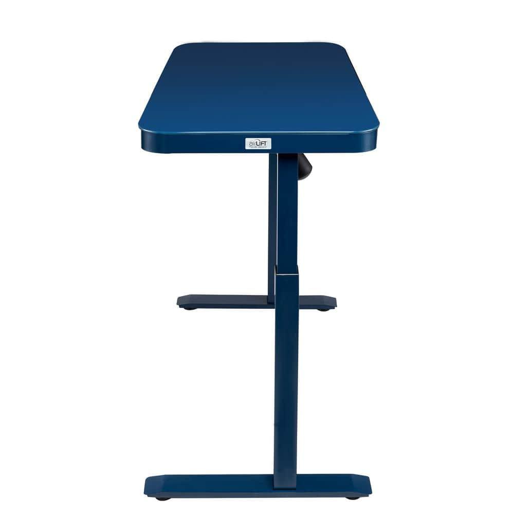 airLIFT 48" W Electric Adjustable Height Tempered Glass Desk