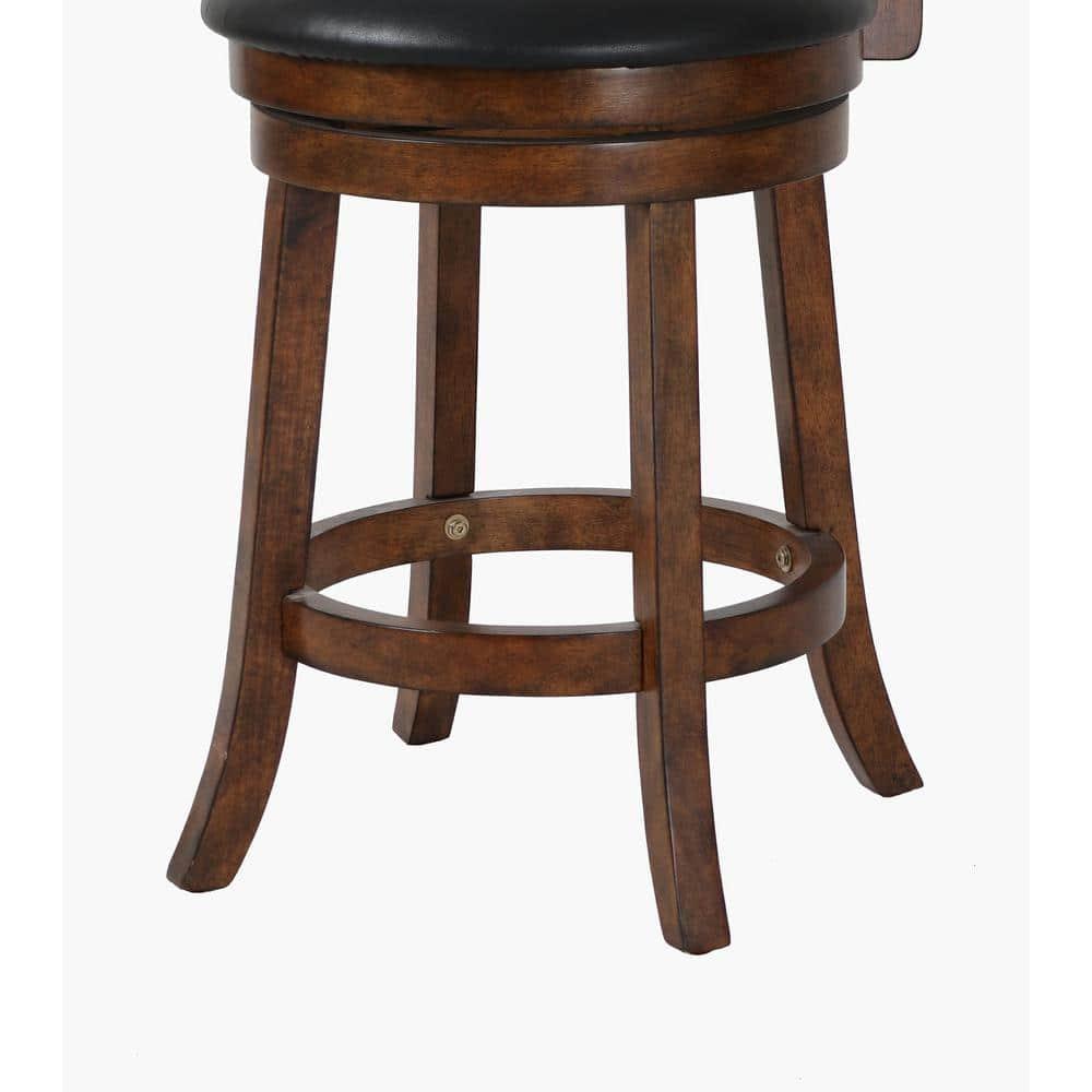 New Classic Furniture,Furniture Bristol 24" Solid Wood Counter Stool In Brown