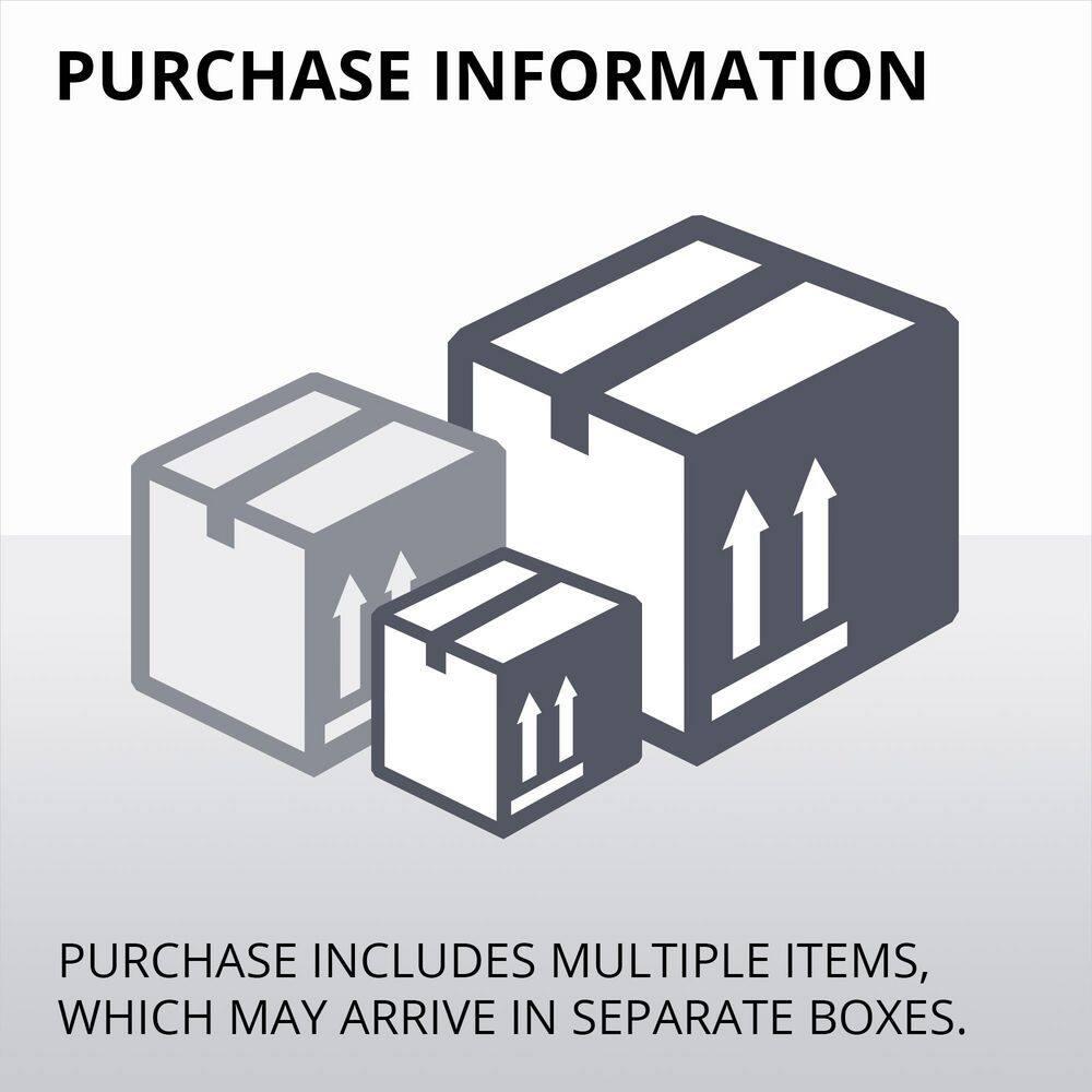 Qwall 48" W x 32" D x 76.75" H Framed Rectangle Shower Stall with Base Included