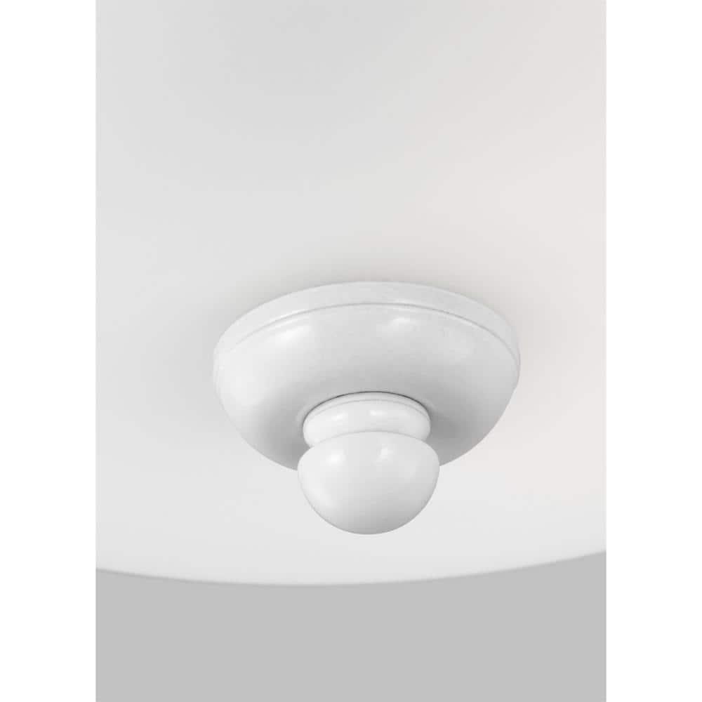 Seagull 77065-15 Three Light Ceiling Flush Mount