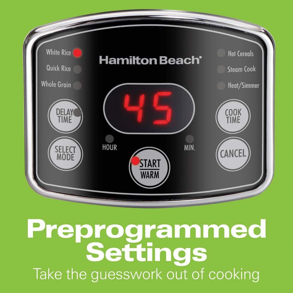 Hamilton Beach Hamilton Beach® Rice/Hot Cereal Cooker 2-14 Cups