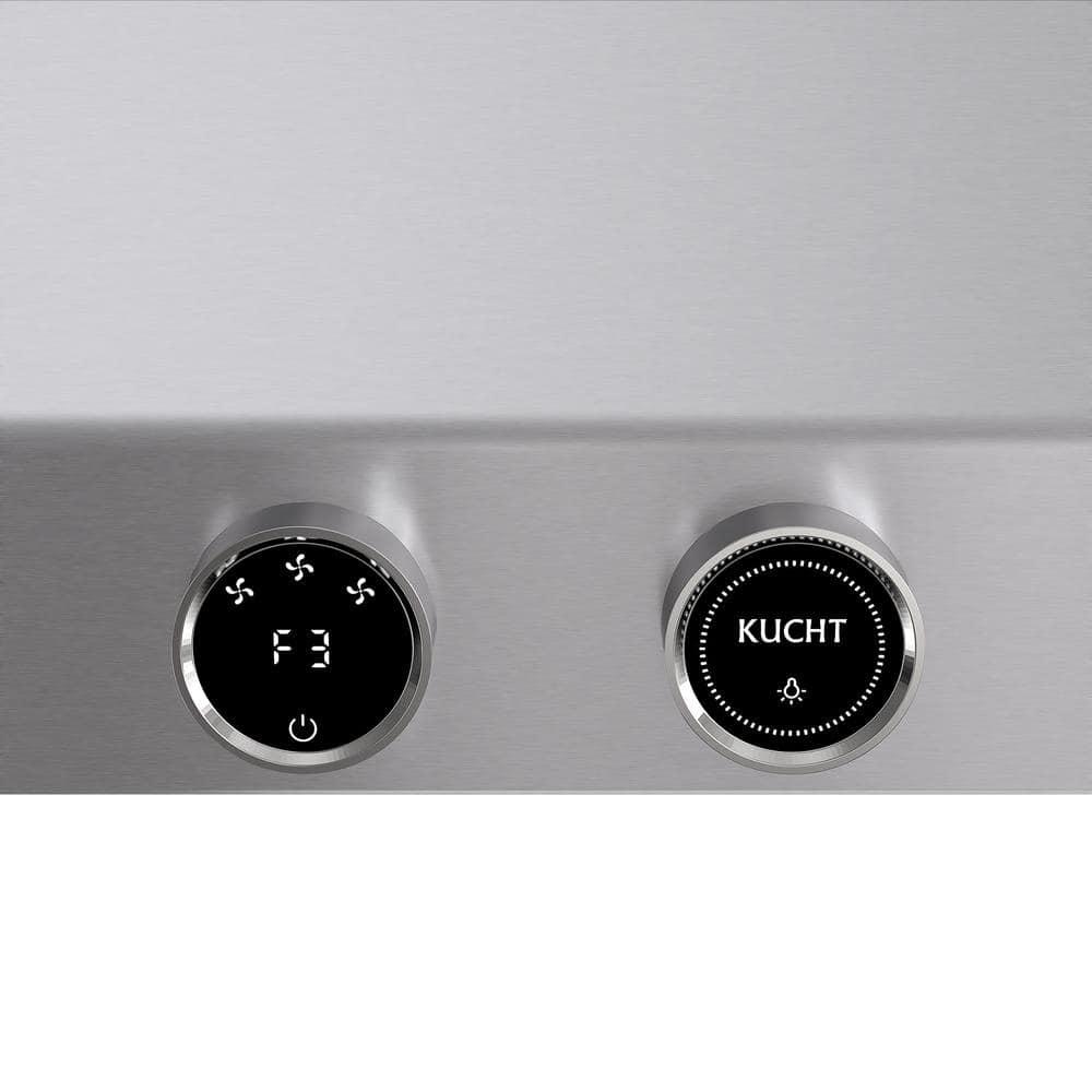 36 in. 900 CFM Ducted Under Cabinet Range Hood in Stainless Steel with Digital Controls