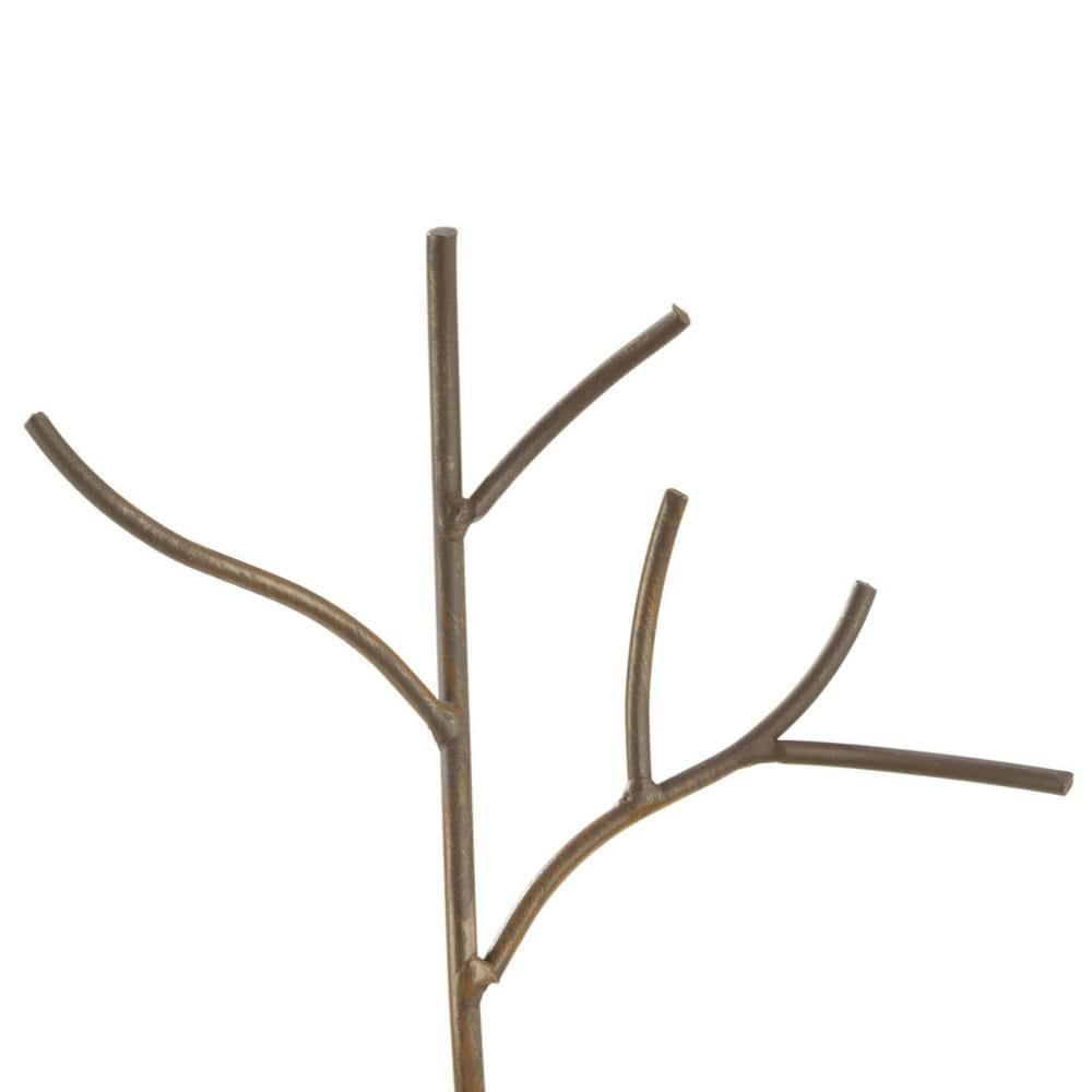 Tripar 25 in. Metal Tree, Brown