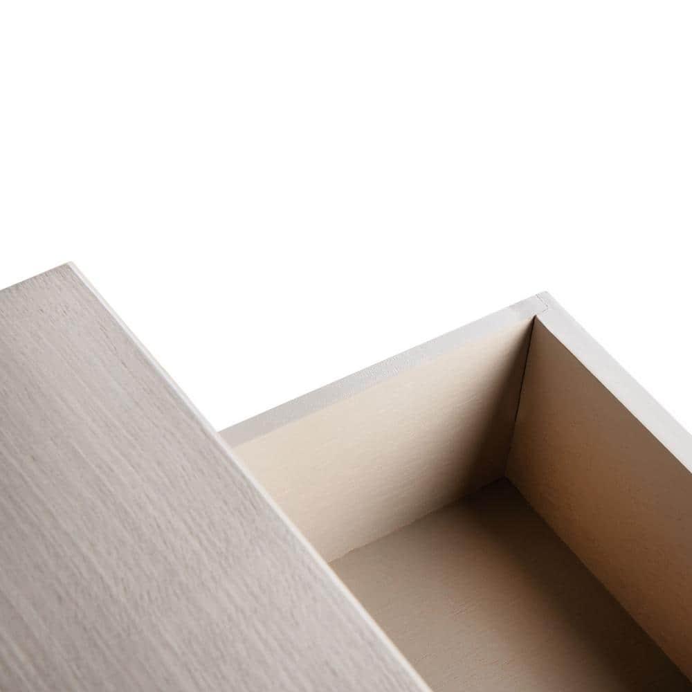 Peyton 1 Drawer Accent Table - Greige - Safavieh