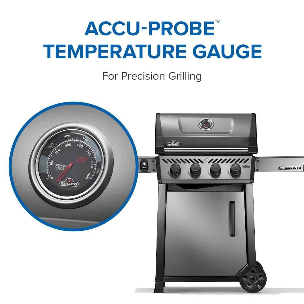 Napoleon Freestyle 425 Propane Gas Grill, Graphite Grey