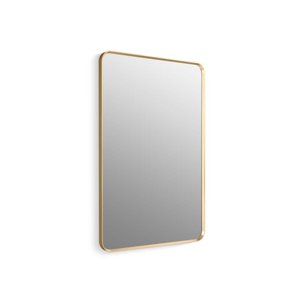 KOHLER Essential Rectangular Wall Mirror, Bathroom / Vanity Mirror with Frame