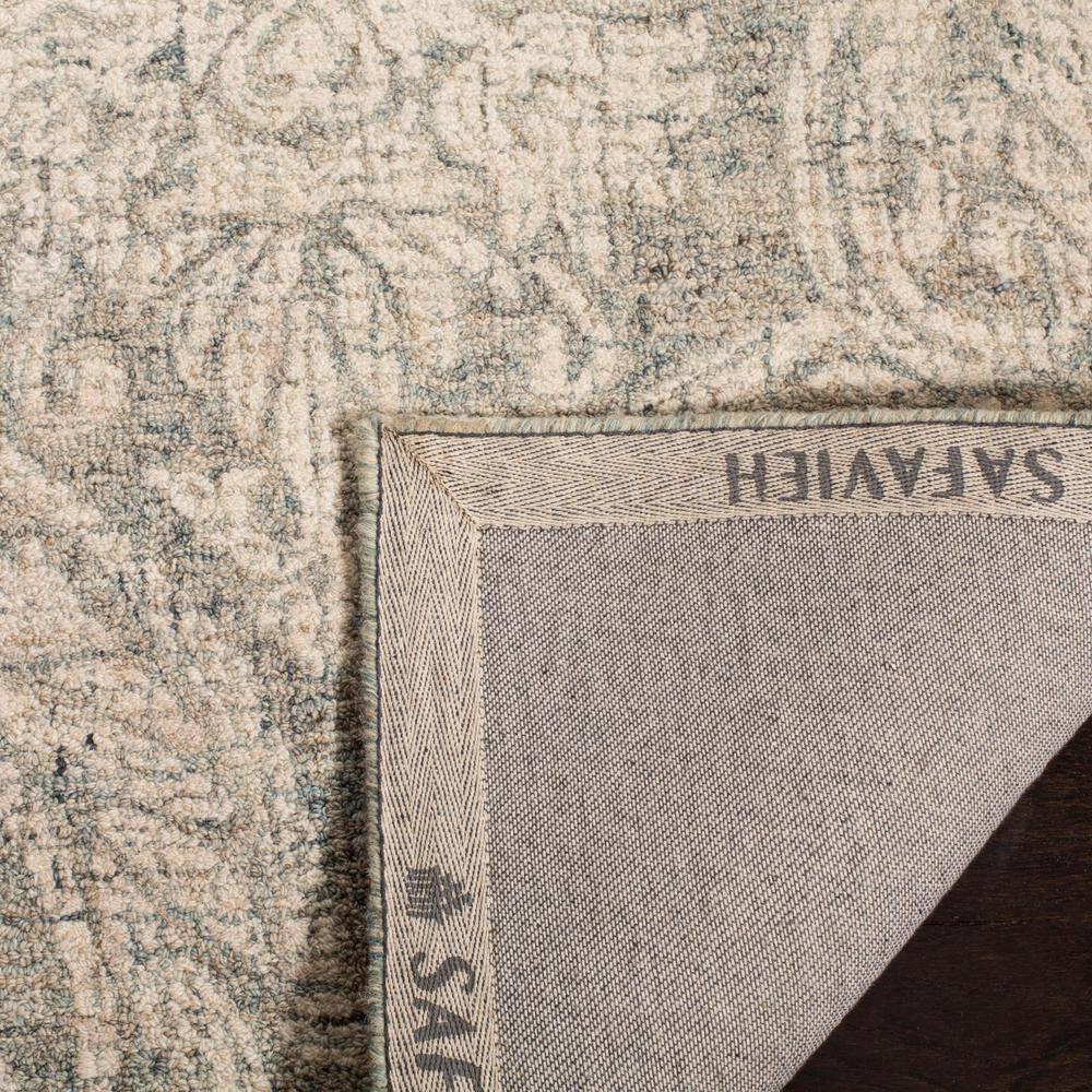Abstract ABT204 Handmade Indoor Accent Rug - Grey/Ivory - 2'x3' - Safavieh