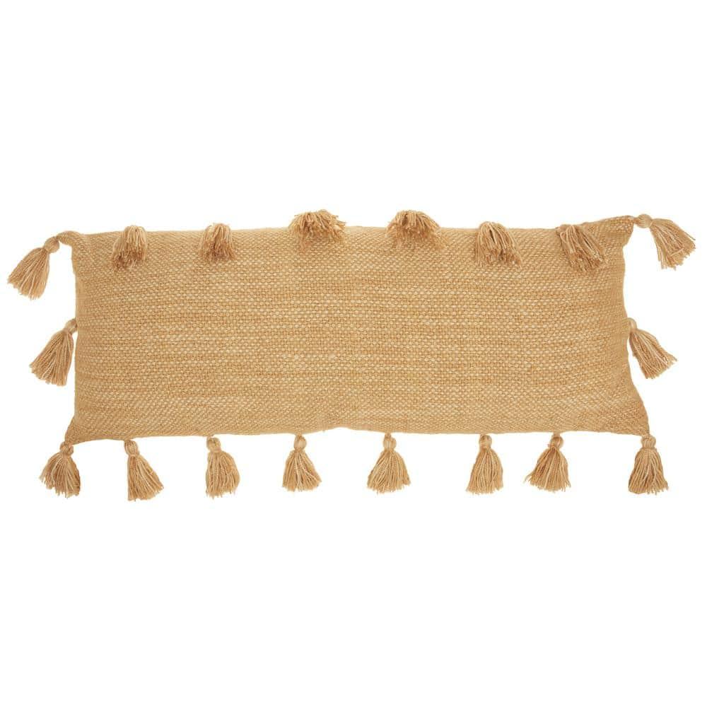 Life Styles Woven with Tassels Throw Pillow - Mina Victory