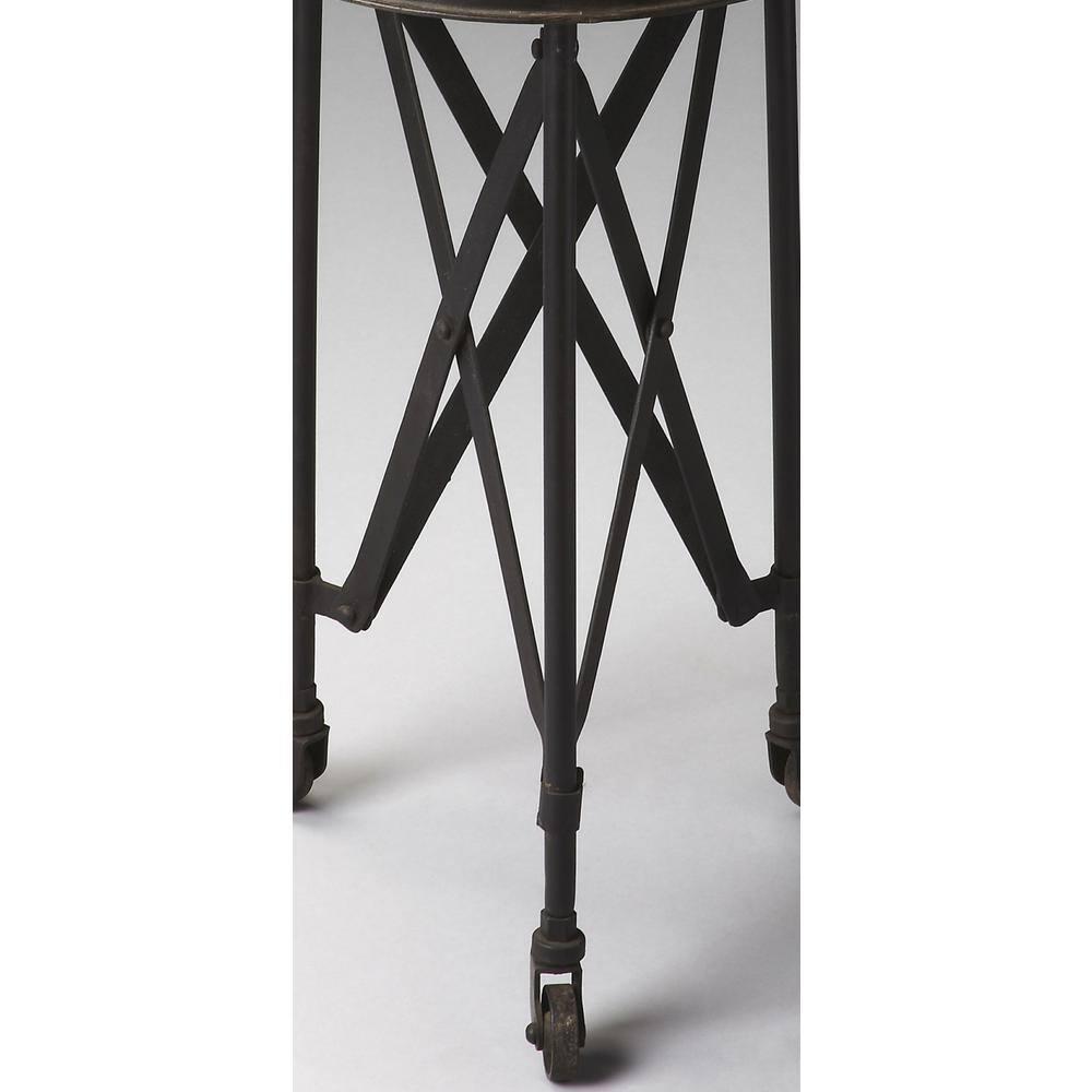 Butler Specialty Metalworks Round Iron Accent Table In Black
