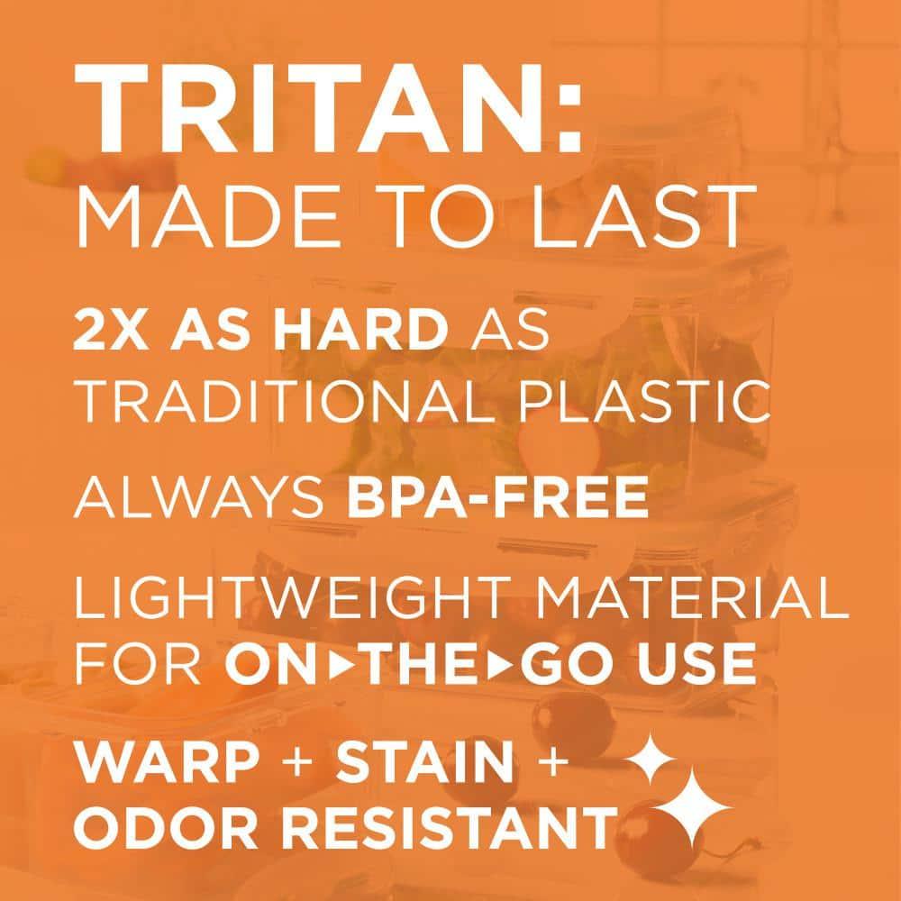 LocknLock 12-Ounce Warp-Stain-Odor Resistant Purely Better Rectangular Food Storage Container with Divider