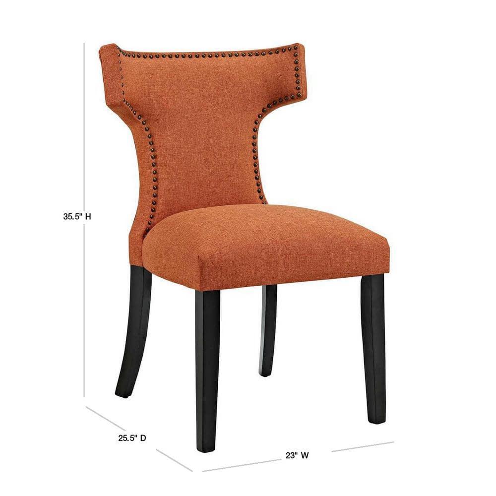 Modway Curve Fabric Dining Chair