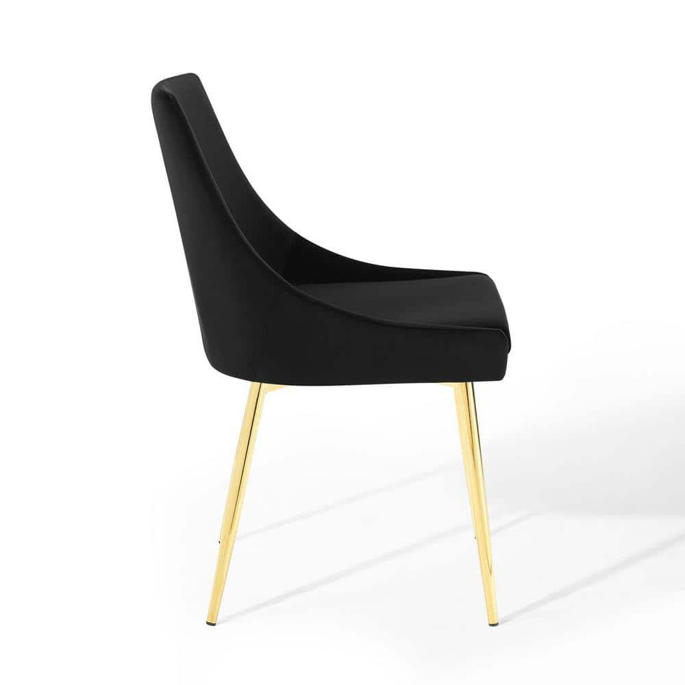Modway Viscount Performance Velvet Dining Chairs (Set of 2)