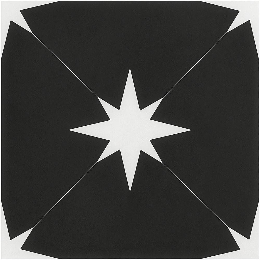 Polaris 9 in. x 9 in. Matte Porcelain Floor and Wall Tile (10.76 Sq. Ft. / Case)