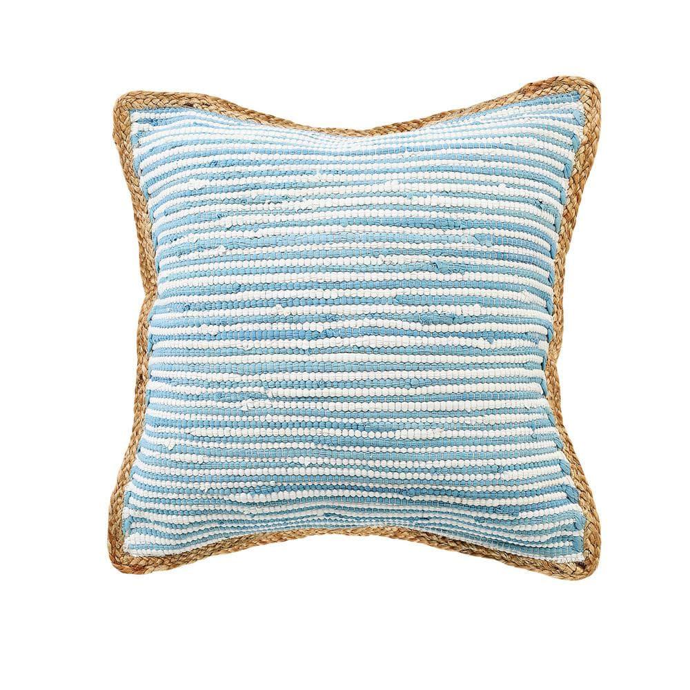 Beachcrest Home™ Chindi Handmade Striped Throw Pillow