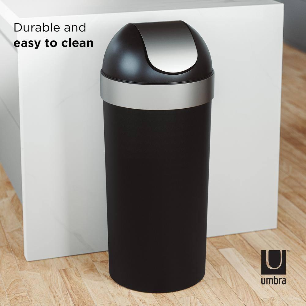 Venti Plastic Swing Top Trash Can - 16 Gallons