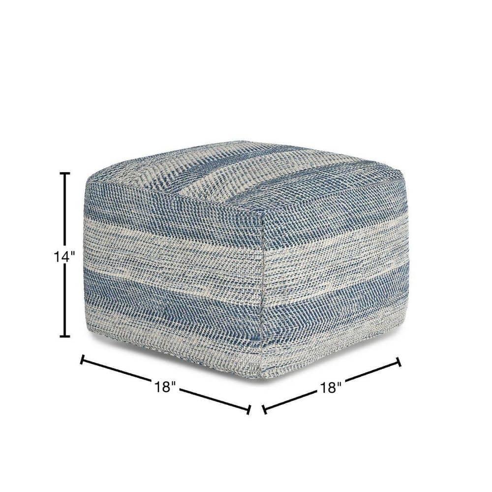 Clay Upholstered Pouf