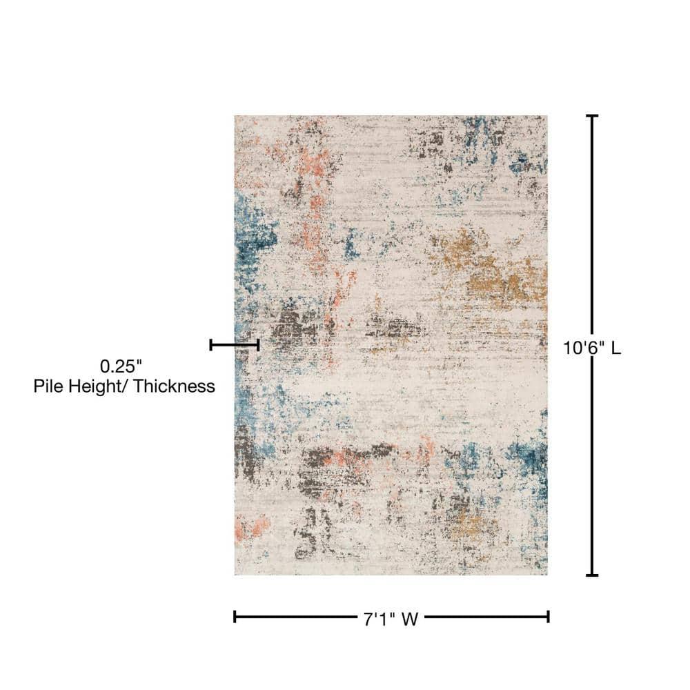 Loloi II Alchemy Abstract Ivory / Multi Area Rug