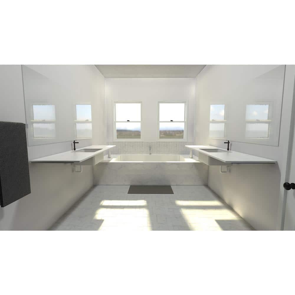 The Original Granite Bracket The Original™ Free Hanging Shelf Universal Standard Bracket