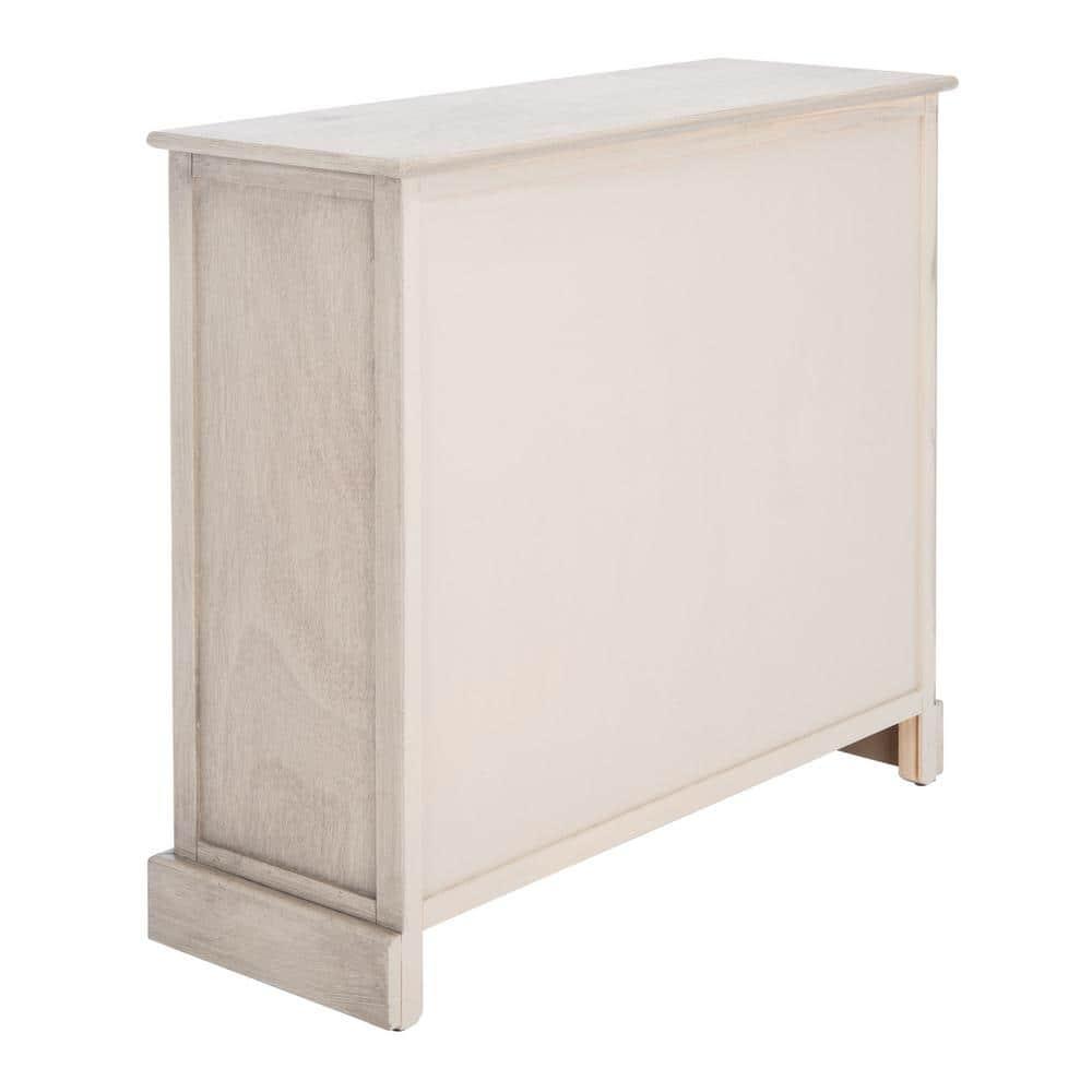 Peyton Greige Herringbone 2-Door Wooden Sideboard
