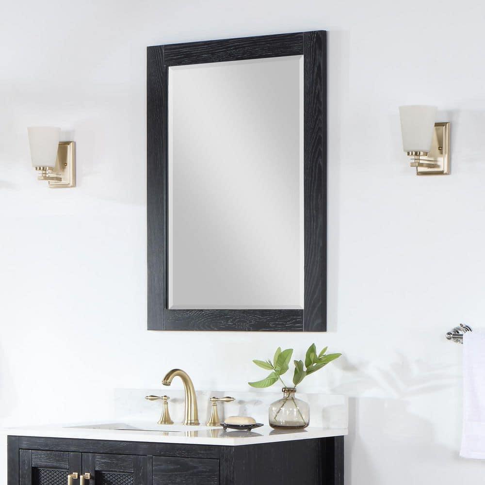Ivy Wood Flat Wall Mirror
