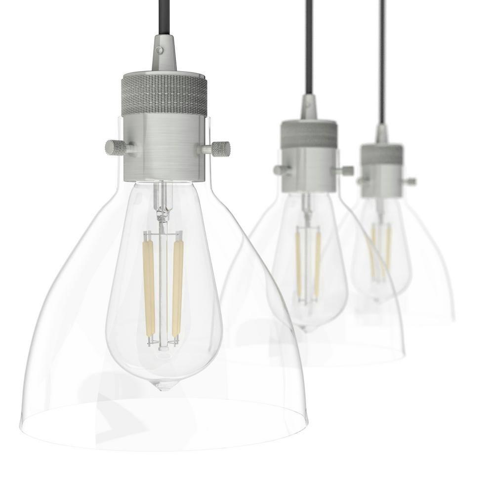 Hunter Fan Van Nuys 3 Light Linear Cluster Pendant