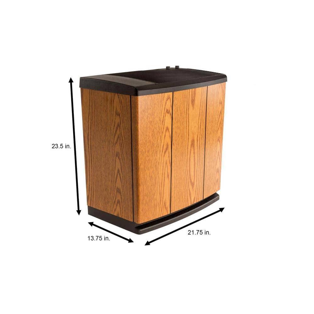 AIRCARE Digital Whole-House Console-Style Evaporative Humidifier (Light Oak)