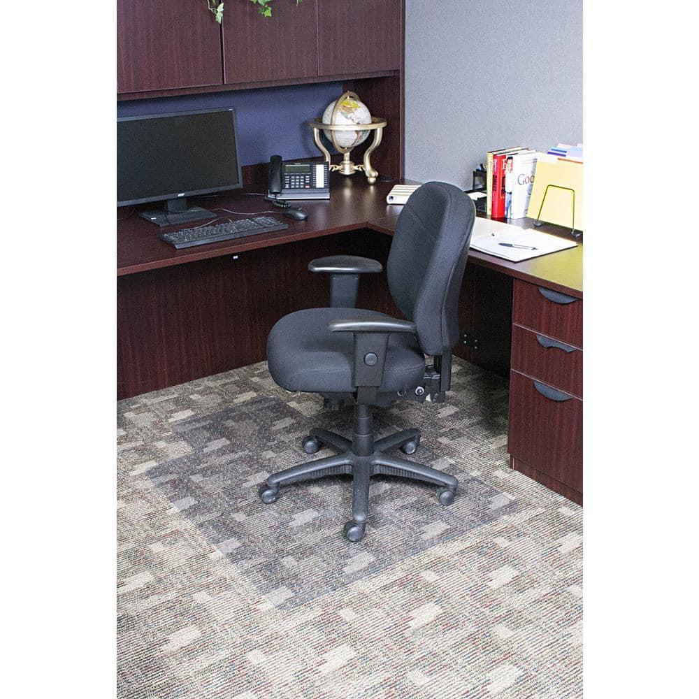 Dimex Office Chair Mat for Low Pile Carpet with Lip 36" x 48"