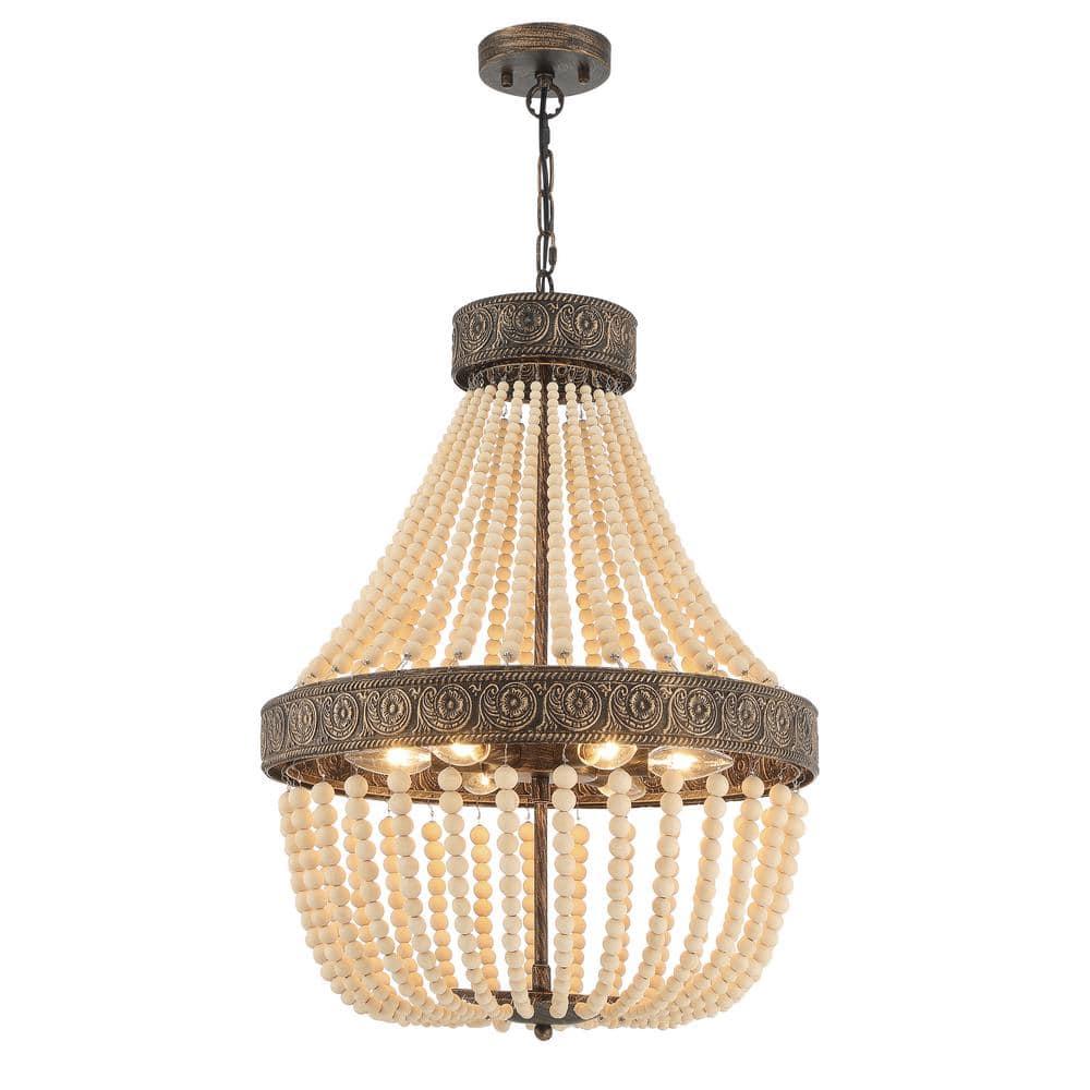 6 - Light Unique / Statement Empire Chandelier