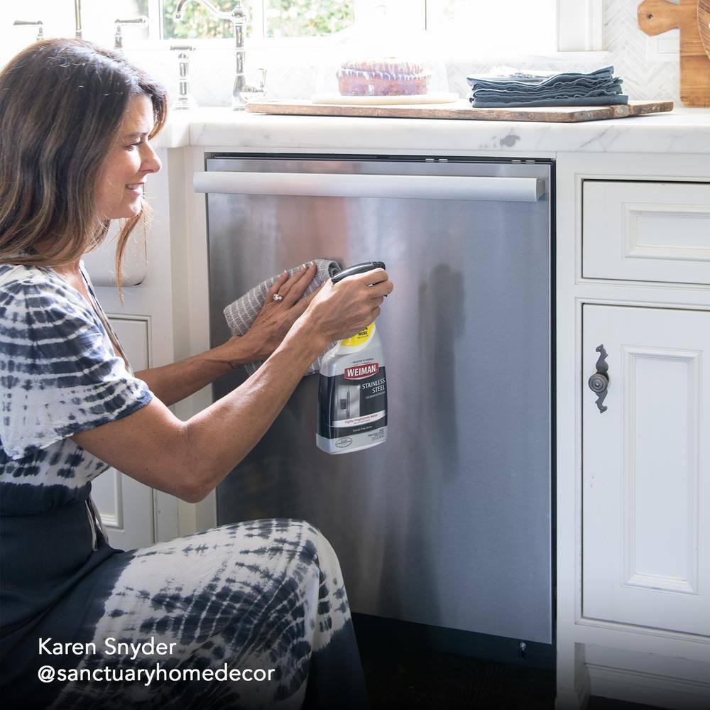 Weiman Stainless Steel Cleaner and Polish Trigger - 22 fl oz