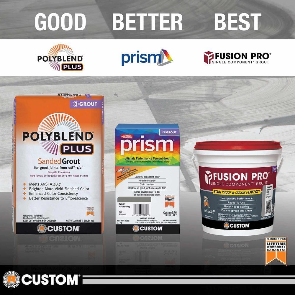Custom Building Products 1 Quart Bright White Pre-Mixed Grout PMG381QT