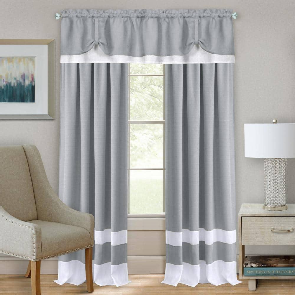 Achim Darcy Rod Pocket Window Curtain Panel