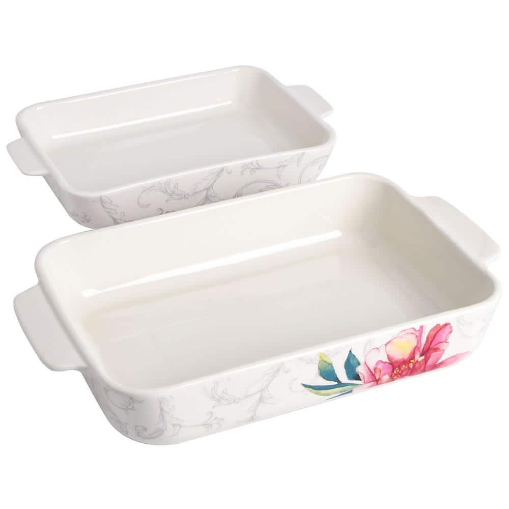 Martha Stewart 2 Piece Ceramic Baker Set