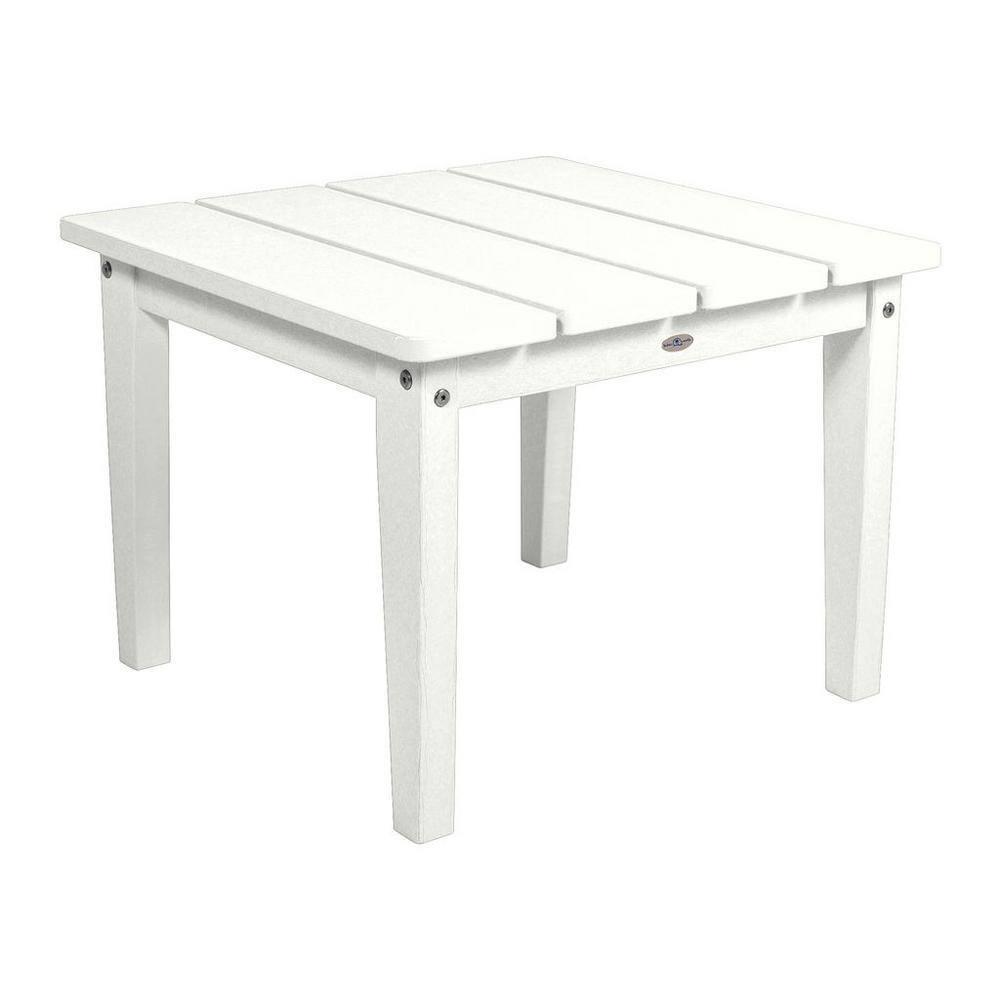 Highwood Adirondack Side Table White