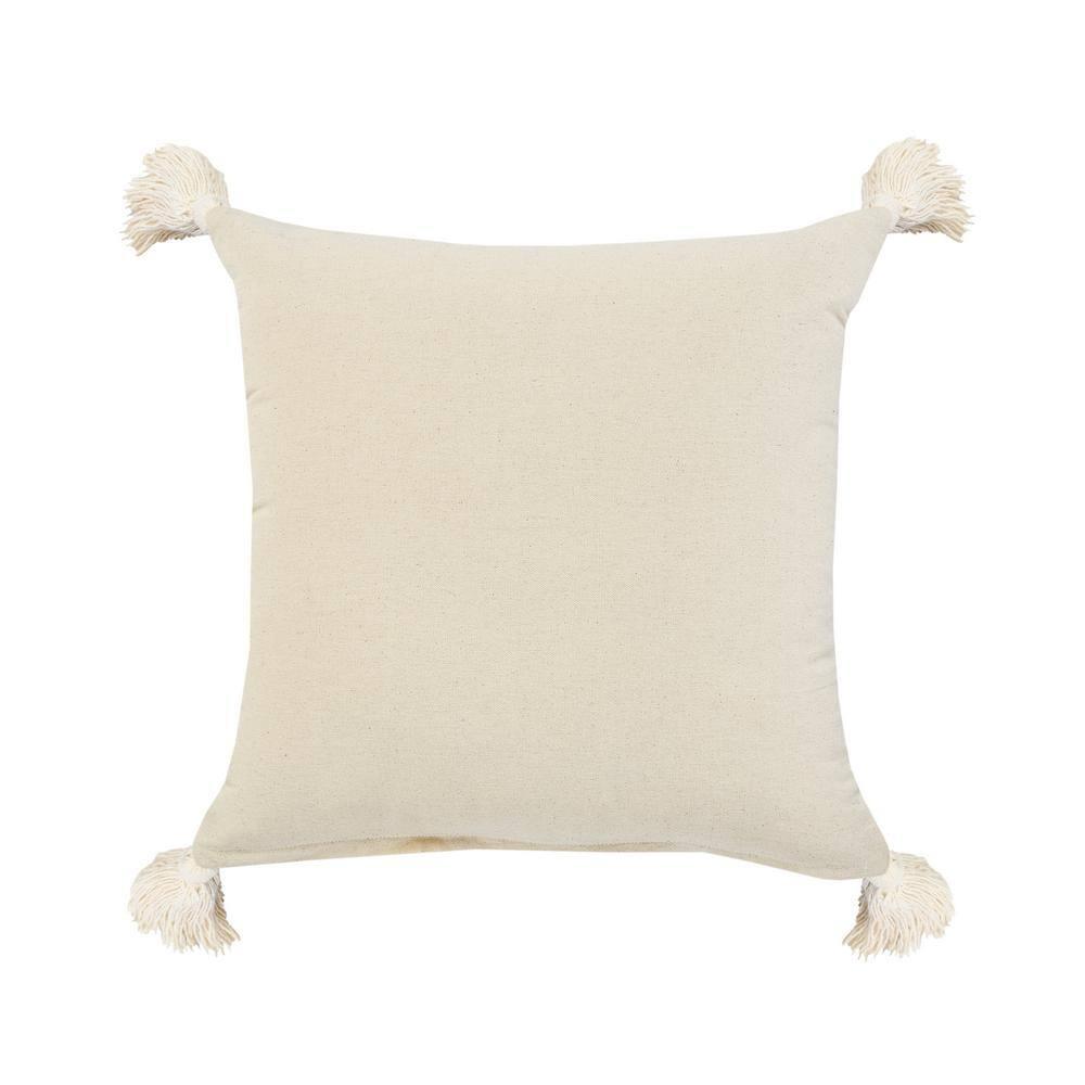 Rajani Home Remii Tassels Cotton Throw Pillow