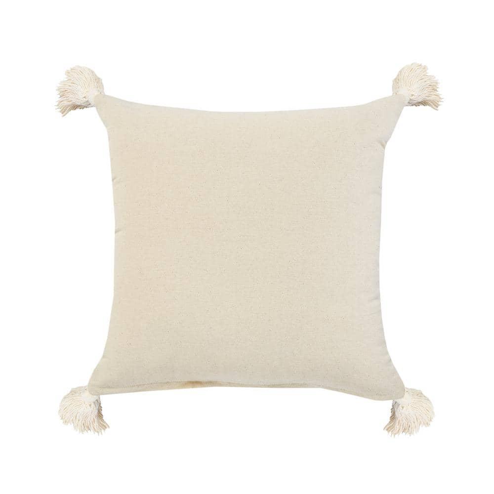 Rajani Home Remii Tassels Cotton Throw Pillow