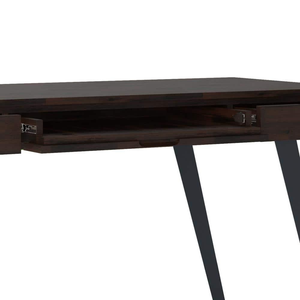 Simpli Home Lowry Solid Wood Desk