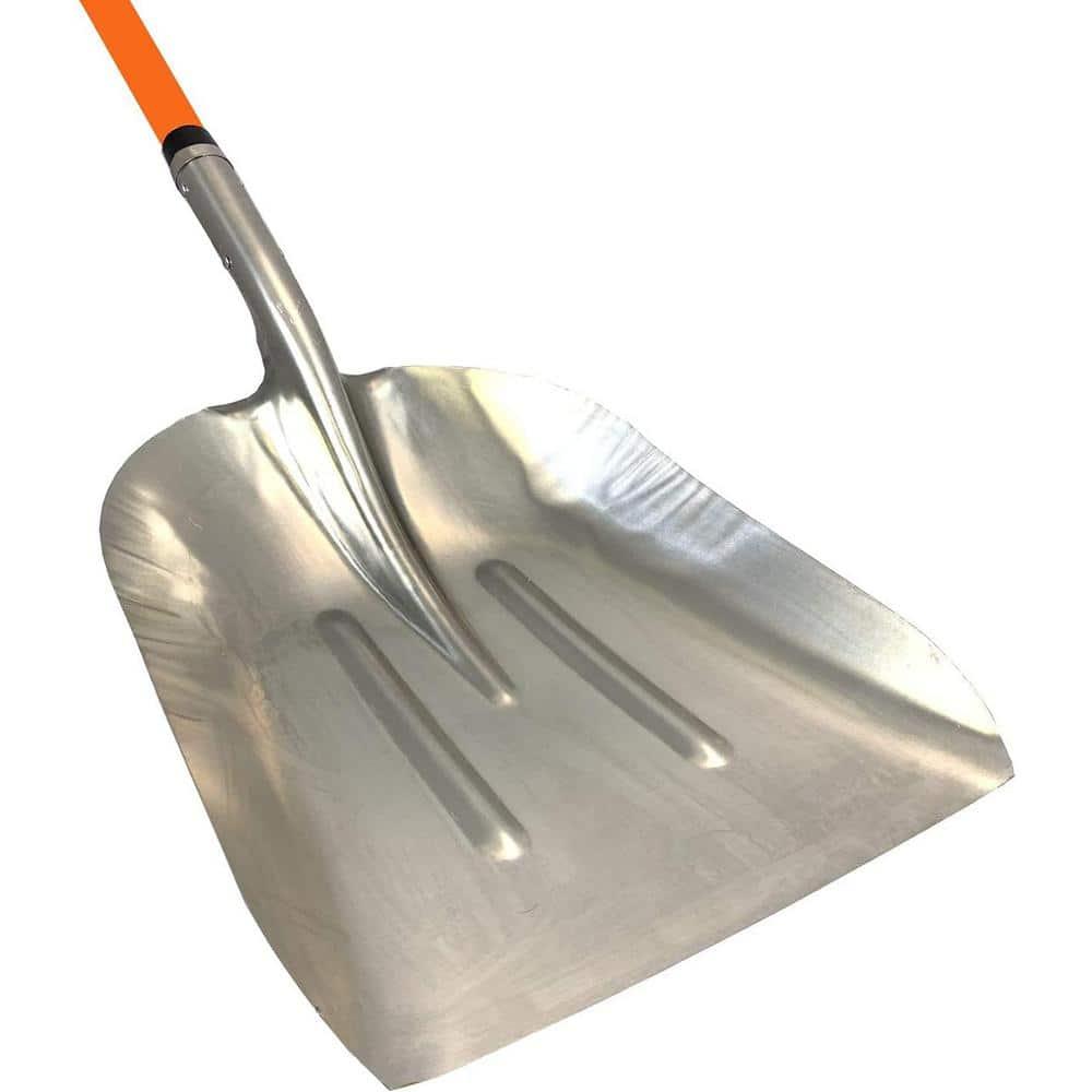 Ashmanonline Aluminium 48 Inch Snow Shovel with Large Head and Durable Handle (2 Pack)