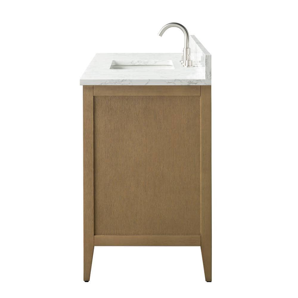 48'' Single Bathroom Vanity with Engineered Marble Top