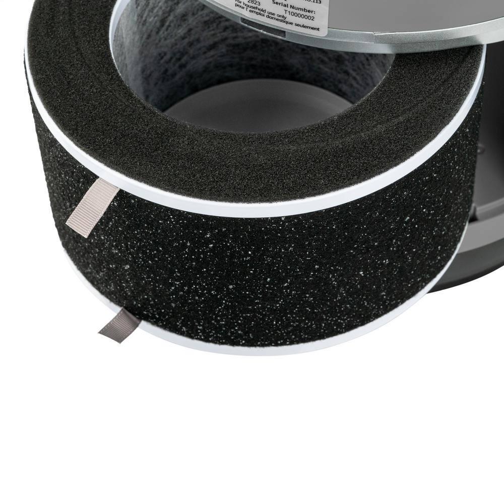 Livepure 2 in 1 Clean Heat Air Purifier & Heater – Gray