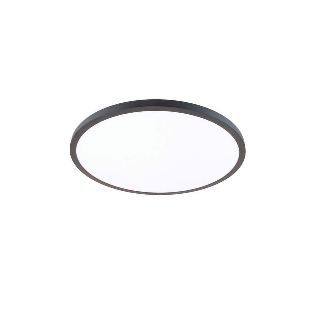 Simple Circle Dimmable LED Flush Mount Light