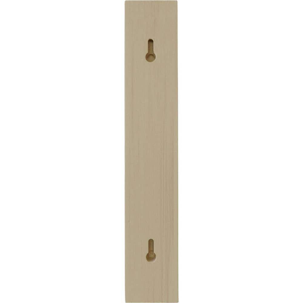 Ekena Millwork Traditional H 2.5'' W D Wood Bracket / Corbel